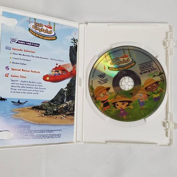 Disney Little Einsteins Team Up for Adventure DVD – Triple-Length Educational Mo - Picture 2 of 3